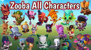 All character of zooba